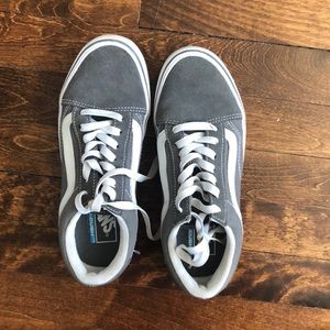 Vans size 7 grey sneakers